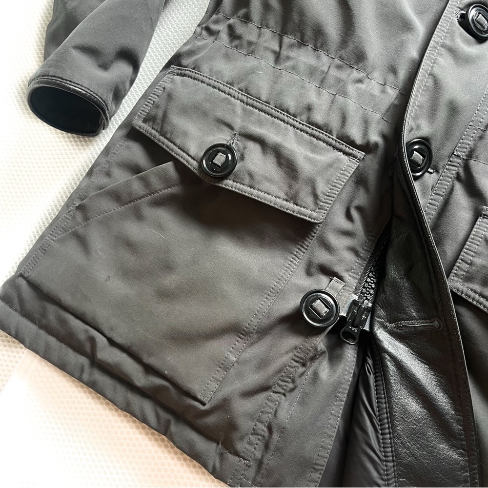 Canada Goose Charcoal Jacket with Fur Hood - Picture 6 of 6